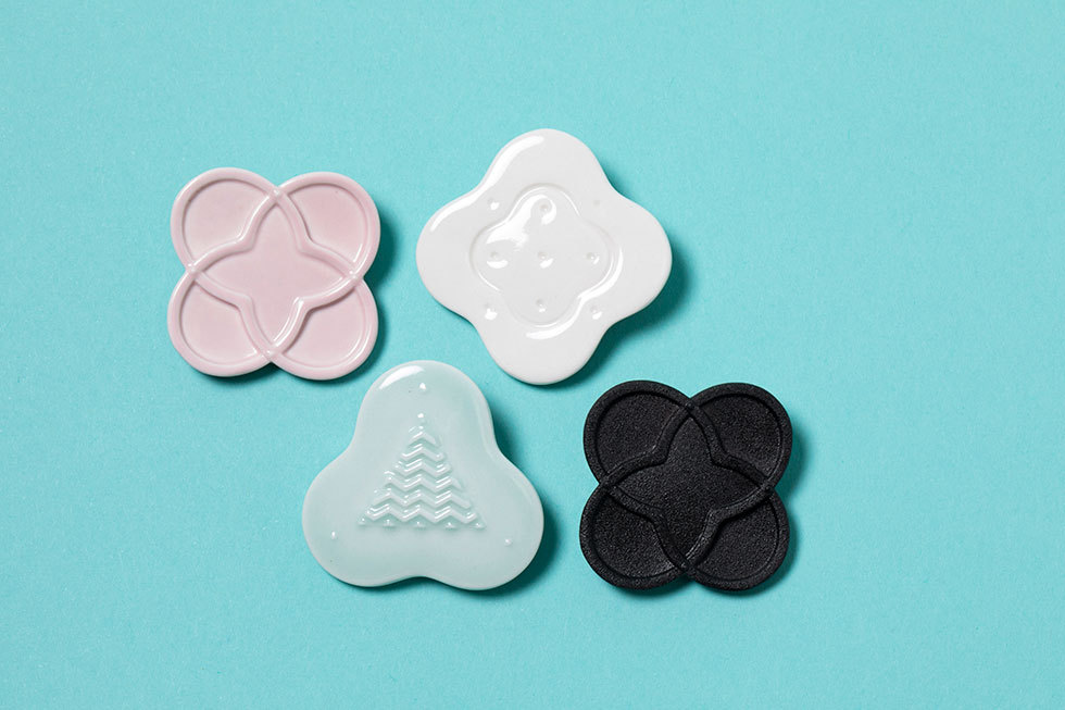 (左上) cosmicflower γ1 / (左下) cosmicflower γ2 / (右上) cosmicflower α2 / (右下) cosmicflower β