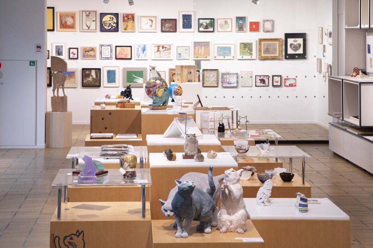 藝大猫部 仮 展 フリュウ ギャラリー 千駄木の風流な画廊