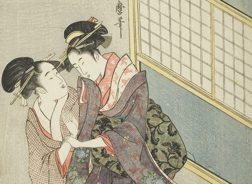 女の子は何を話してる？浮世絵ガールズトーク【誰でもミュージアム